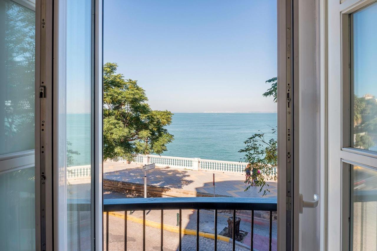Apto Argueelles Vistas A La Bahia Cádiz Eksteriør billede